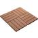 vidaXL Piastrelle 11 pz Goffrature WPC 30x30 cm 1 mq Marrone Chiaro