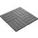 vidaXL Piastrelle Decking 11 pz Goffrature WPC 30x30 cm 1 mq Grigio