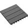 vidaXL Piastrelle Decking 11 pz Goffrature WPC 30x30 cm 1 mq Grigio