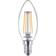 Philips LED Ampoule Flamme E14 4W (remplace 40W) Clair