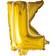 Hisab Joker Foil Ballon Letter L Gold