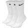 Nike Everyday Lightweight Training Crew Socks 3-pack - White/Black