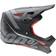 100% Status Casque de descente jeunesse, blanc-rouge, taille