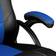tectake Sedia da ufficio Tyson nero/blu da
