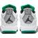 NIKE Air Jordan 4 Retro W - White/University Red/Lucid Green/Black