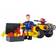 Simba Fireman Sam Vehicle Quad Bike Mercury with Character Sam