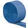 Unique Party Crepe Paper Streamers Royal Blue 24.6m