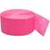 Unique Party Crepe Paper Streamer Bright Pink 24.6m