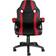 tectake Chaise gamer BENNY noir/rouge