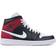 NIKE Air Jordan 1 Mid W - Black/Noble Red/White