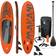 ECD Germany Stand up paddle board SUP Makani surfing planche de surf gonflable orange 320