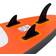 ECD Germany Stand up paddle board SUP Makani surfing planche de surf gonflable orange 320