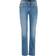 PULZ Jeans Karolina Highwaist Straight Jeans - Light Blue Denim