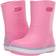 Crocs Kid's Crocband Rain Boot - Pink Lemonade/Lavender