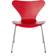 Fritz Hansen Chaise Série 7 Miniature Opium Red - Rouge Figurine 13cm