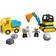 LEGO Duplo Truck & Tracked Excavator 10931