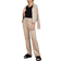 Juicy Couture Del Ray Classic Velour Pant - Taupe