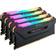 Corsair Vengeance Black RGB LED Pro DDR4 3200MHz 4x16GB (CMW64GX4M4E3200C16)