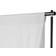 vidaXL Backdrop Support System White