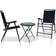 vidaXL 3054571 Bistro Set, 1 Table incl. 2 Chairs