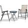 vidaXL 3054571 Café-Set, 1 Tisch einschl. 2 Stühle