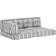 vidaXL 287723 Chair Cushions Grey (120x80cm)