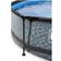 Exit Toys Piscina Stone 360x76cm con cubierta y bomba de filtro gris