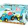 Ecoiffier Jardin & Season's Tractor Trailer with Mower