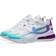 Nike Air Max 270 React W - White/Aurora/Vivid Purple/Light Blue