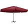 vidaXL Parasol d'Extérieur Avec Mât en Aluminium 600 cm Anthracite 600cm