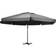 vidaXL Parasol d'Extérieur Avec Mât en Aluminium 600 cm Anthracite 600cm