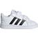 adidas Infant Grand Court - Cloud White/Core Black/Cloud White