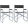 vidaXL 47918 2-pack Instruktørstol, Havestol