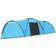 vidaXL Tenda Igloo da Campeggio 650x240x190 cm per 8 Persone Blu