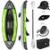 Aqua Marina LAXO 380 2/3 PERSONE GONFIABILE KAYAK 2020 verde grigio nero