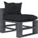 vidaXL Pallet Middle Modulsoffa