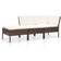 vidaXL 48959 Loungeset, Bord inkl. 2 Stolar