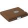 Exentri Leather Wallet - Brown Structure