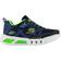 Skechers Flex-glow Scarpe da ginnastica Bambini - Nero/Black/Blue/Lime