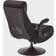 X-Rocker Deluxe 4.1 Chenille Pedestal Gaming Chair - Black