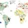 Mimi Lou Giant World Map Sticker