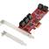 Renkforce RF-2748532 10 Porte Controller SATA PCIe x4 SSD Low-Profile