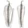 Ole Lynggaard Leaves Large Earrings - Silver