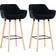 CLP Grant Velvet 2-pack Tabouret de bar 99cm 2pcs