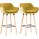 CLP Grant Velvet 2-pack Tabouret de bar 99cm 2pcs