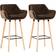 CLP Grant Velvet 2-pack Tabouret de bar 99cm 2pcs