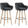CLP Grant Polyester 2-pack Bar Stool 99cm 2pcs