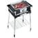 Severin 8117 Elettrico Griglia 2 Zone Grill Nero Argento