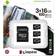 Kingston Canvas Select Plus microSDHC Class 10 UHS-I U1 V10 A1 100MB/s 16GB +Adapter (3-pack)