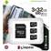 Kingston SDCS2/32GB-3P1A Canvas Select Plus microSDCard Class 10 (3x cards,SD Adaptateur Noir